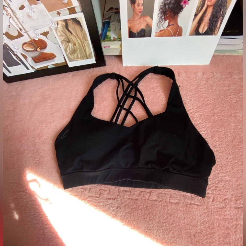 Small Black Forever 21 Workout Gym Top